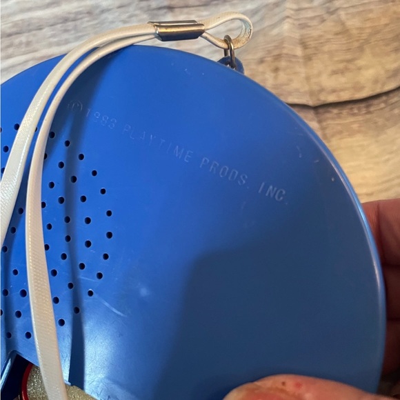 Vintage 1983 Care Bears Playtime Products, Inc. Blue AM RADIO TENDERHEART Bear - Picture 12 of 13